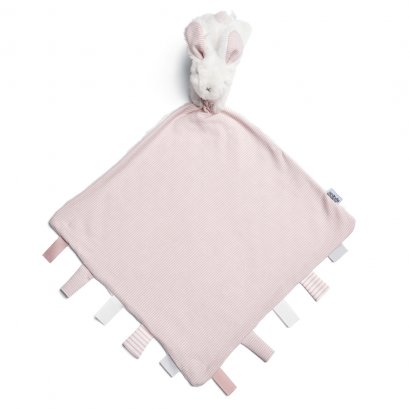 Mamas and Papas Welcome to the World Bunny Baby Comforter – Pink